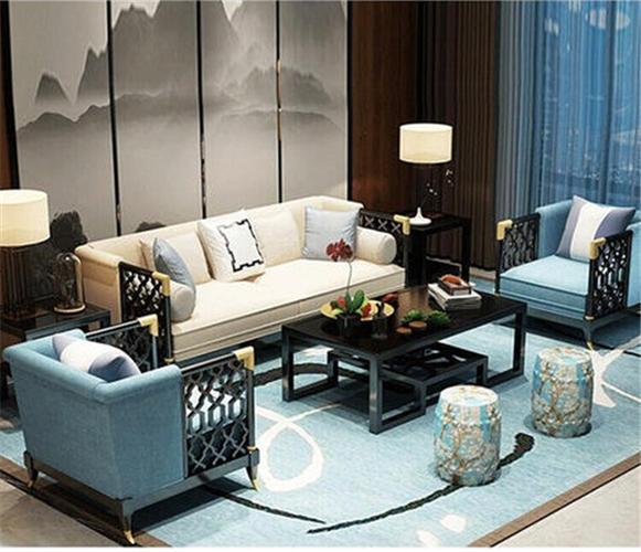 深圳家具销售锦上添花沙发电视柜方几转角沙发茶几